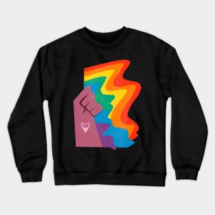 lgbt pride rainbow Crewneck Sweatshirt